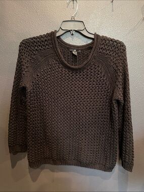 H&M Chunky Knit Black Women's Sweater